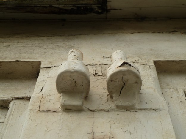 Original hinges for the long gone stable doors